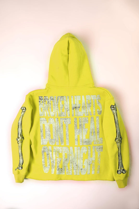 Broken Heart Hoodie (Yellow)