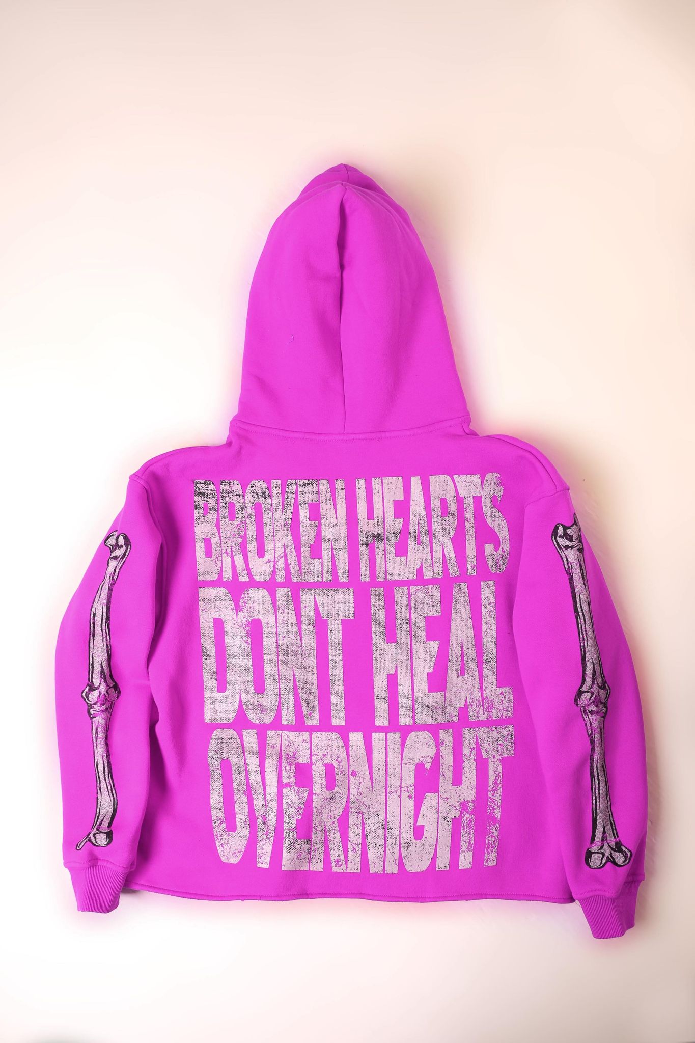 Broken Heart Hoodie (Pink)